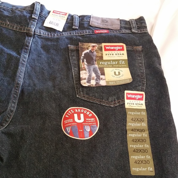 wrangler u cut jeans